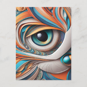 This beautiful cat vector art is the perfect addit postcard