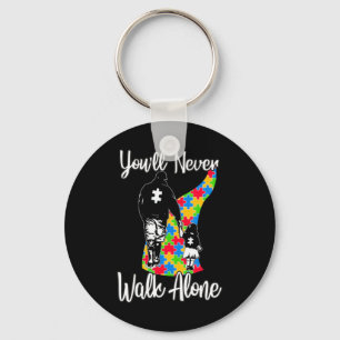 This beautiful design for a father and daughter gr keychain