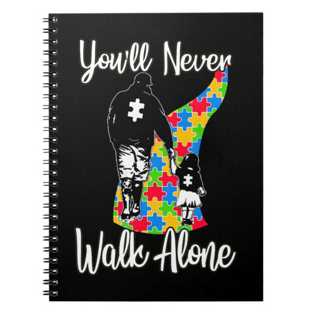 This beautiful design for a father and daughter gr notebook (Front)