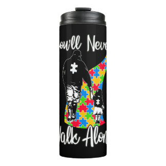 This beautiful design for a father and daughter gr thermal tumbler