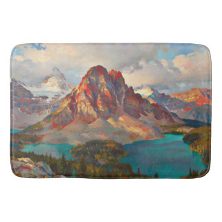 “This Beautiful Land” – Landscape of the Rockies Bath Mat