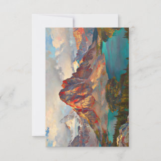 “This Beautiful Land” – Landscape of the Rockies Card