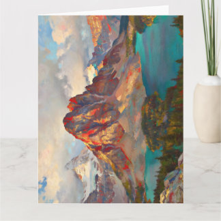 “This Beautiful Land” – Landscape of the Rockies Card