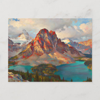 “This Beautiful Land” – Landscape of the Rockies Postcard