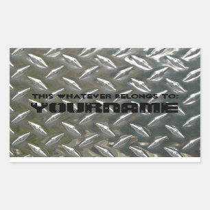 This belongs to... Your Name! Sticker