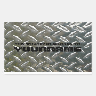 This belongs to... Your Name! Sticker