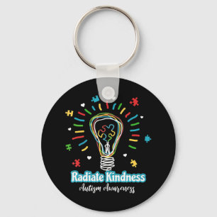 This Best autistic support teacher tee is perfect  Keychain