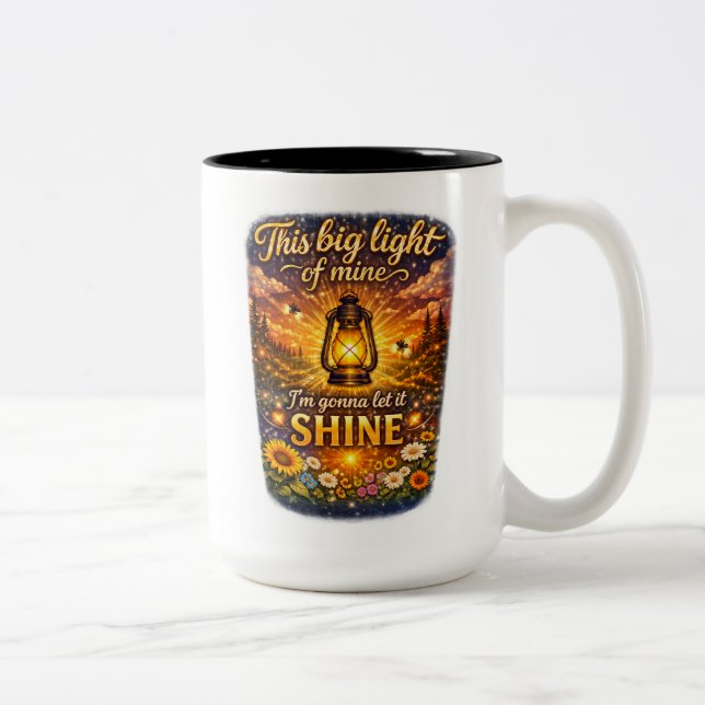 This Big Light of Mine Coffee Mug (Right)
