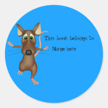 "This Book Belongs To" Book Stickers