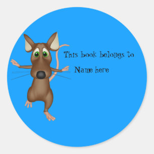 "This Book Belongs To" Book Stickers