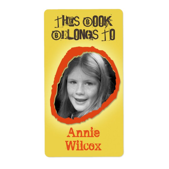 This Book Belongs To Custom Name Neutral (Front)