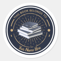 This Book Belongs To (Customized Bookplate)