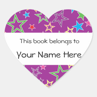 This Book Belongs To Personalized Sticker