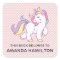 THIS BOOK BELONGS TO PINK CUTE UNICORN