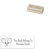This Book Belongs To, Tennis Ball Personalized