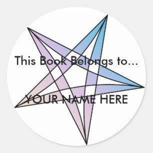 This Book Belongs too... - Sticker