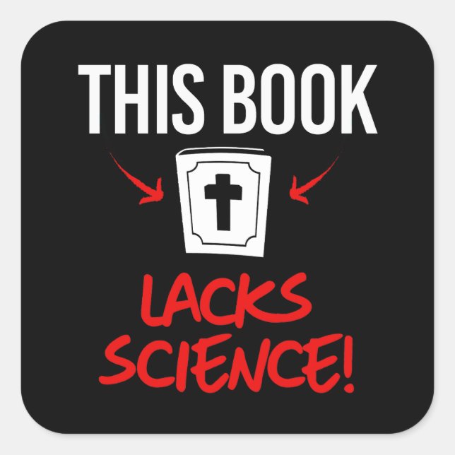 This book lacks science square sticker (Front)
