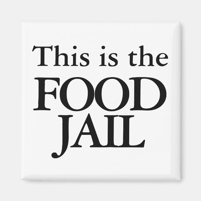 This box is the food jail magnet (Front)