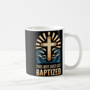 This Boy Just Got Baptized Coffee Mug