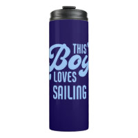 This Boy Loves Sailing Funny Sailor