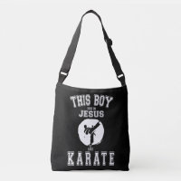 This Boy Runs On Jesus And Karate Costume Gift