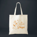 This Bridesmaid is a Show Girl Bachelorette Party Tote Bag<br><div class="desc">Turn up the glitz and get ready for one unforgettable night in true Vegas style! This playful, hand-illustrated customized bridesmaid tote bag features a bold orange color scheme, blending retro showgirl flair with whimsical Las Vegas-inspired casino doodles—think sparkling showgirl silhouettes, dice, cards, bright marquee lights, and starry desert skies. Perfect...</div>