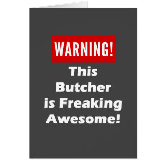 This Butcher is Freaking Awesome!