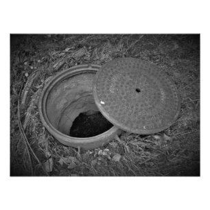 "This cave is creepy." Photo Print