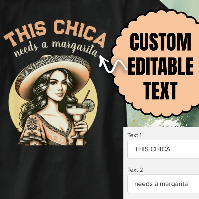 This Chica Needs A Margarita Festive Fiesta T-Shirt (This Chica Needs A Margarita Festive Fiesta T-Shirt)