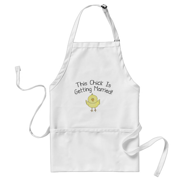 This Chick Is Getting Married Standard Apron (Front)