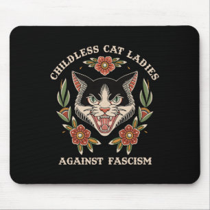 This Childless Cat Lady Is Voting Kamala-harris 20 Mouse Pad