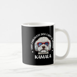 This Childless Dog Lady Is Voting Kamala-harris 20 Coffee Mug