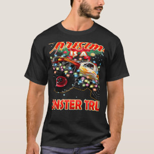 This Christmas All I Want is a Monster Truck   T-Shirt