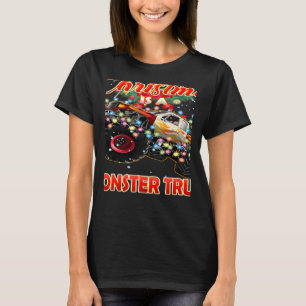 This Christmas All I Want is a Monster Truck   T-Shirt