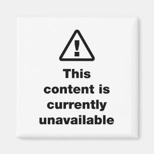 ⚠ This Content Is Currently Unavailable Magnet