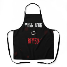 This Cook Bites All-Over Print Apron