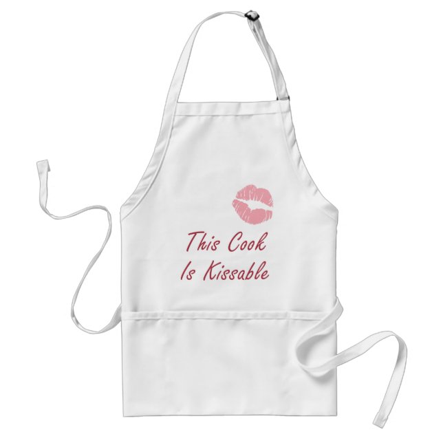 This Cook is Kissable Standard Apron (Front)