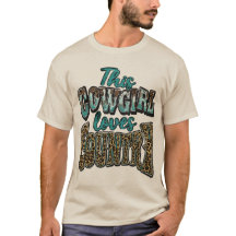 This Cowgirl Loves Country Western Leopard Print