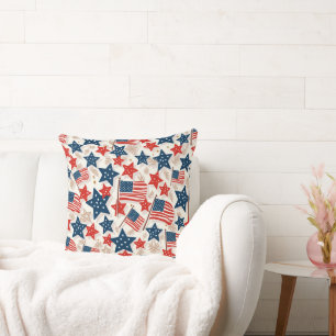 This cushion depicts the national flag.