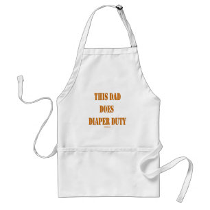 THIS DAD DOES DIAPER DUTY STANDARD APRON