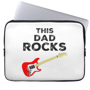 This Dad Rocks Laptop Sleeve