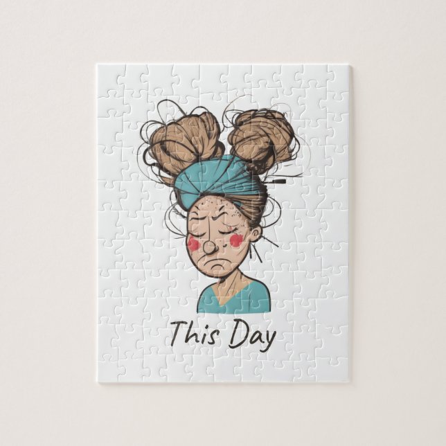 This Day |  Having a Hard Time  Jigsaw Puzzle (Vertical)