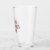 This Drink Is | Custom Name Initial Drink Glass (Left)