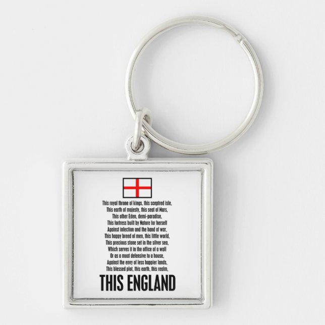 This England Keychain (Front)