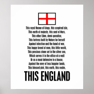 This England Poster