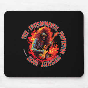 This Environmental Protection Specialist Rocks Mouse Pad