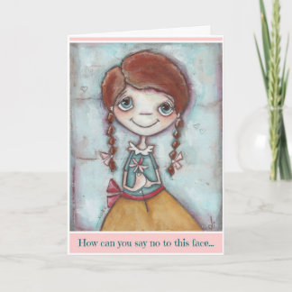 This Face - Birthday Card