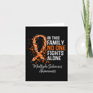 This Family Nobody Fights Alone Multiple Sclerosis Card