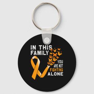 This Family Not Fighting Orange Ribbon Leukaemia A Keychain
