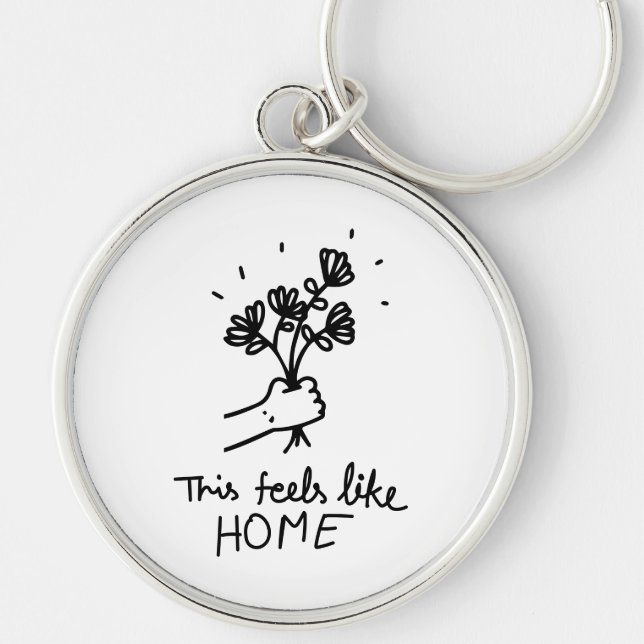 This Feels Like Home Keychain (Front)